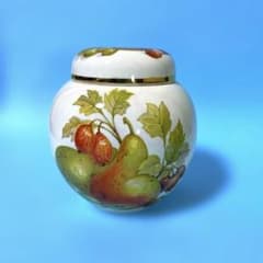 Mason's Patent Ironstone 蓋付きジャー フルーツ柄のサムネイル