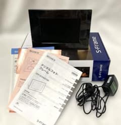 SONY デジタルフォトフレーム ブラック 新品 未使用 - メルカリ