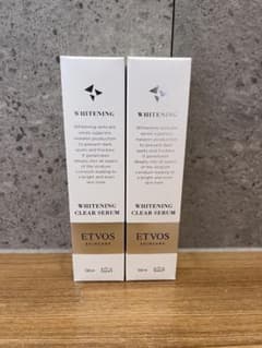 ETVOS WHITENING CLEAR SERUM 50ml 2本セットのサムネイル