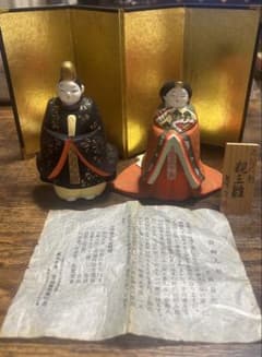 希少】京陶人形 親王雛 小田益三作 - メルカリ