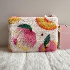 フェイラー　キー＆カードポーチ　ラブラリー♡ピーチドット ラブラリーバイフェイラー ピーチドット キー&カードポーチ♡ - メルカリ