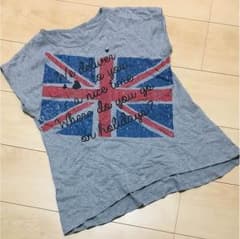 キッズ 150 国旗柄 プリント チュニック Tシャツのサムネイル
