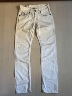 true religion ホワイトデニム　28 true religion ホワイトデニム 28 - メルカリ