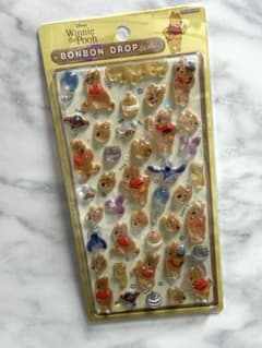 ⭐︎正規品⭐︎ プーさん　くまのプーさん　ボンボンドロップシール　ボンドロのサムネイル
