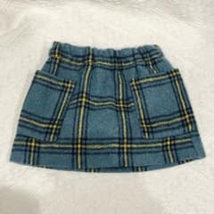 ◎80'sレトロ風キュロットスカートチェック柄のサムネイル
