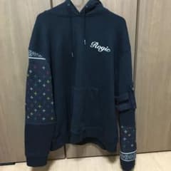 ロジック　ペイズリー　パーカー　rogic ブラックのサムネイル