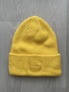 H&M L'ETERNITE 黄色 ニット帽　フリーサイズのサムネイル