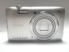 【美品　動作確認済み】Nikon COOLPIX S3600 シルバーのサムネイル