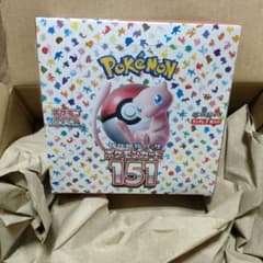 ポケモンカード　151　1BOX　シュリンク付きのサムネイル