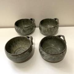 和食器　サラダ　スープボウル　陶器　器　4個セットのサムネイル
