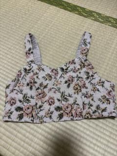 花柄 ゴブラン織り ビスチェのサムネイル