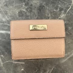 FURLA 三つ折り財布 ピンクベージュのサムネイル