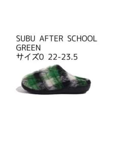 SUBU AFTER SCHOOL GREEN 0/22-23.5 - メルカリ