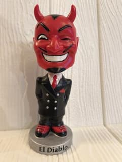 【激レア】ボビングヘッドEl Diablo 黒スーツ　美品のサムネイル