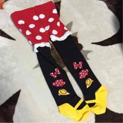 ミニーちゃん タイツ★新品のサムネイル