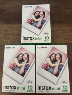 FUJIFILM instax mini インスタントフィルム 3箱セットのサムネイル