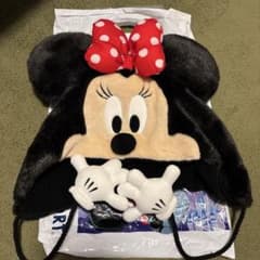 ミニーマウス 耳付き帽子 フリーサイズのサムネイル