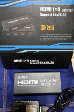 ELEVIEW HDMI 1x4 Splitter 4Kx2K, 3Dのサムネイル