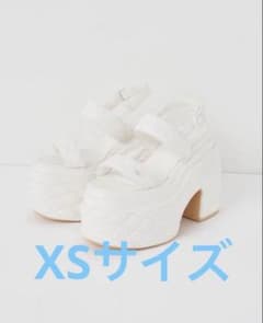 ダーリッチ キルティングソールサンダル ホワイト XS 新品未使用　Darichのサムネイル