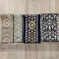 インド刺繍リボン4本セット - 4