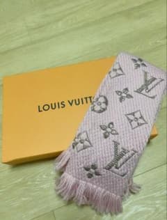 LOUIS VUITTON モノグラム マフラー ピンク