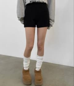 BLACK UP フレンヌバンディングショートパンツのサムネイル