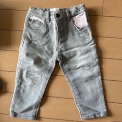グレー ダメージ加工 パンツのサムネイル