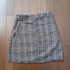 DAZY チェック柄 ミニスカートのサムネイル