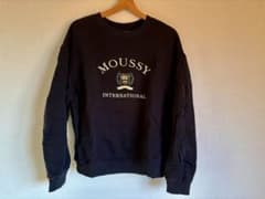 moussy ブラック スウェット FREEのサムネイル