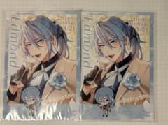 nuカーニバル　ぬかに　アニカフェ　エドモンド　バースデイブロマイド　デコケース nuカーニバル ぬかに アニカフェ エドモンド バースデイ