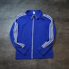 希少】80~90s adidas トラックジャケット 万国旗タグ ヴィンテージ