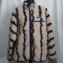 50周年Patagonia ストライプ柄フリースジャケットのサムネイル
