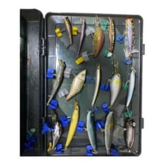 ルアー60個セット　ブックカバー付きのサムネイル