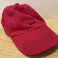 A Bathing Ape 赤 キャップ 1993-2003 - メルカリ
