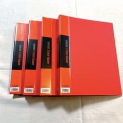 KING JIM クリアファイル Color Base 60ポケット 4冊セットのサムネイル