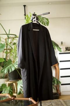 BISHOOL Wool Gabardine Double Long Coatのサムネイル