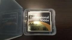 Lexar Professional コンパクトフラッシュ 64GBのサムネイル