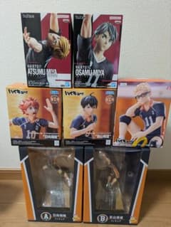 ハイキュー 一番くじ・プライズフィギュセット - メルカリ