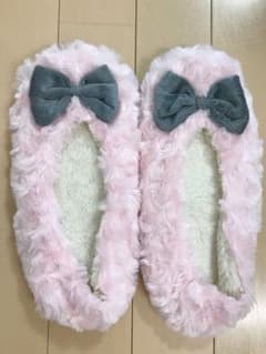 ふわふわスリッパ ピンクのサムネイル