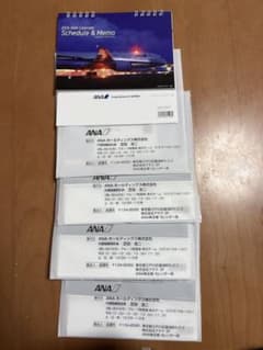 2026年度版 ANA 卓上カレンダー　お値下げしましたのサムネイル