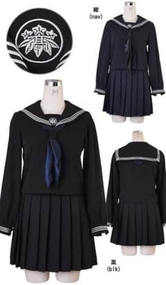 BODY LINE セーラー服　スカーフ2枚付きのサムネイル