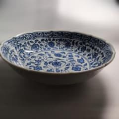 美濃焼 愛陶 aito 染付唐草大鉢 盛り鉢 深皿 和食器 - メルカリ