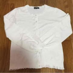 ★値下げ★ミッシュマッシュ  白アンサンブルニットのサムネイル