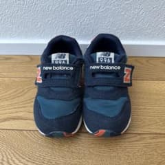 【14.5cm】new balance 996 ネイビー/オレンジのサムネイル