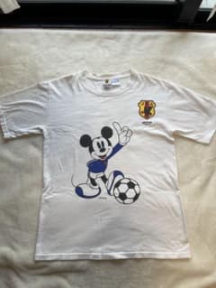 90s ビンテージ JFA Disney ミッキー Tシャツ サッカー 日本代表のサムネイル