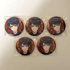 ツイステ 缶バッジ デュース ブレイジングジュエル ブレジュ 5個