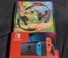 Switch スイッチ本体+リングフィット+フィットボクシング2 セットのサムネイル