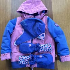 BURTON  ジャケット 4T  帽子　手袋のサムネイル