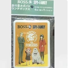 비매품 신품 SPY×FAMILY BOSS 콜라보 접이식 런치 박스