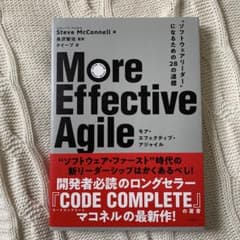 More Effective Agile ～ "ソフトウェアリーダー"になるた…のサムネイル